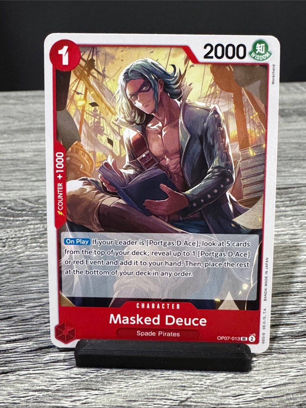 One Piece | 500 Years in the Future: Masked Deuce (OP07-013) - Trading Card